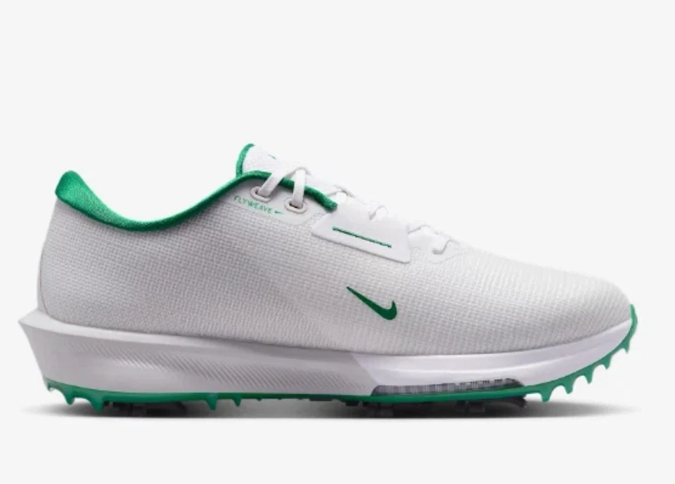 Zapatos de golf Nike Air Zoom Infinity Tour 2 fotón polvo/verde HQ2158-100 talla 10,5 Foto 3 de 4