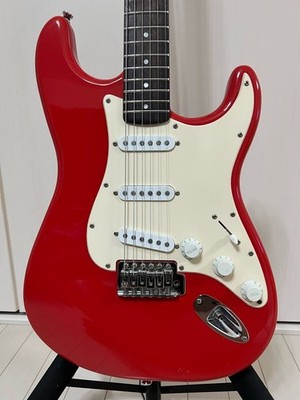 squier stratocaster Stratocaster mica color, good condition, used, working