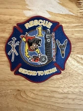Baltimore Rescue 1 Fire Second to None Maryland MD Patch