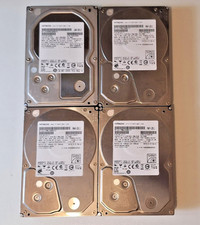4× Hitachi 2 TB SATA Festplatten   getestet ...