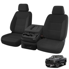 Front Seat Covers Replace for 2019-2025 Chevy Silverado 1500 and GMC Sierra 1...