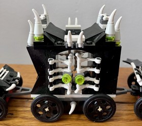 LEGO Monster Fighters: The Ghost Train (9467) incomplete