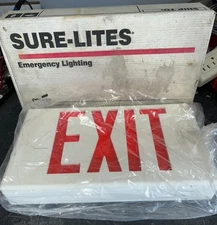SURE-LITES LPX70RWH EXIT SIGN