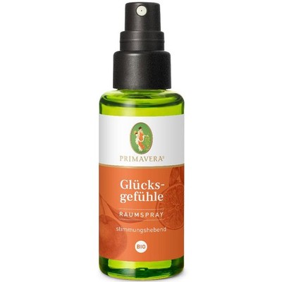 PRIMAVERA Glücksgefühle Raumspray bio   50 ml