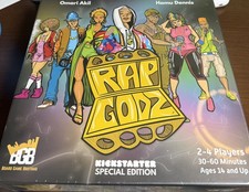 Rap Godz Kickstarter Edition Board Game NEW SEALED Board Game