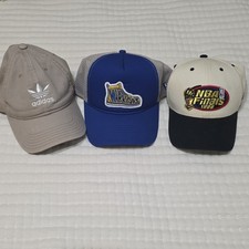 adidas Golden State Warriors NBA Finals 1998 Hat Lot Gray Blue Mesh Trucker