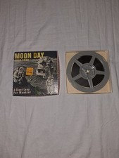 Vintage 8mm Color Film Moon Day July 1969 Apollo 11 A Giant Leap For Mankind
