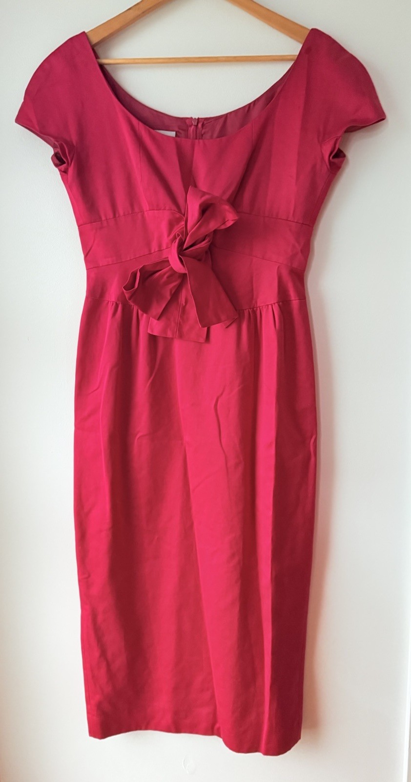 moschino cheap and chic pink dress Vtg Moschino Cheap & Chic Pink Leopard Print Silk Slip Dress IT 44