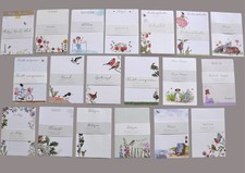 Notizblock A6 - Natur, Garten, Gl&uuml;ck, Meer, V&ouml;gel, B&uuml;ro Einkaufsliste Merkzettel