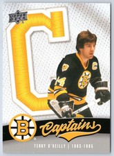 TERRY O'REILLY (CAPTAIN) 2023-24 UPPER DECK BOSTON BRUINS CENTENNIAL #165  80497
