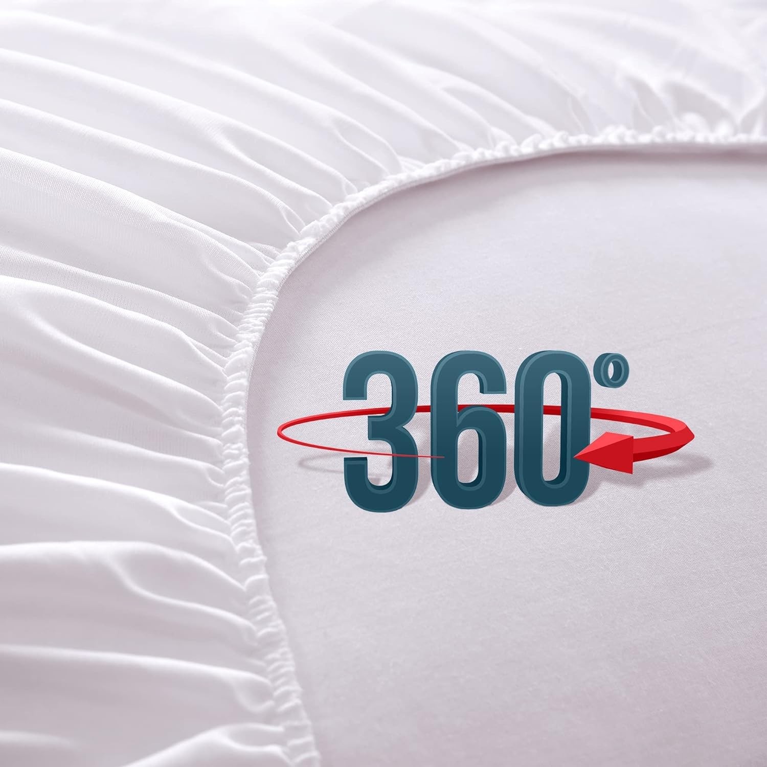 Lux Decor Collection Mattress Pad-King Cover Stretches Up to 16 Inches-Full