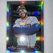 Topps 2025 Update Series Jeremy Pena All-Star Game Insert ASG-31 Astros MLB