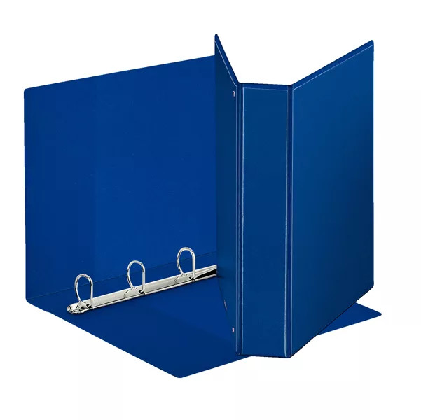 394754500 raccoglitore ad anelli a4 blu - Immagine 3