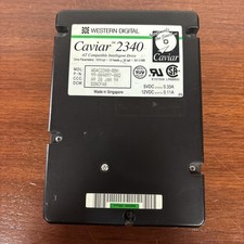 Western Digital Caviar 2340 WDAC2340-00H 341.2MG Hard Drive Untested