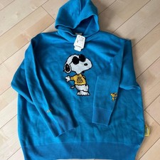 Snoopy Blue Sweater Big Size 6L Bust 122-134cm New Tags