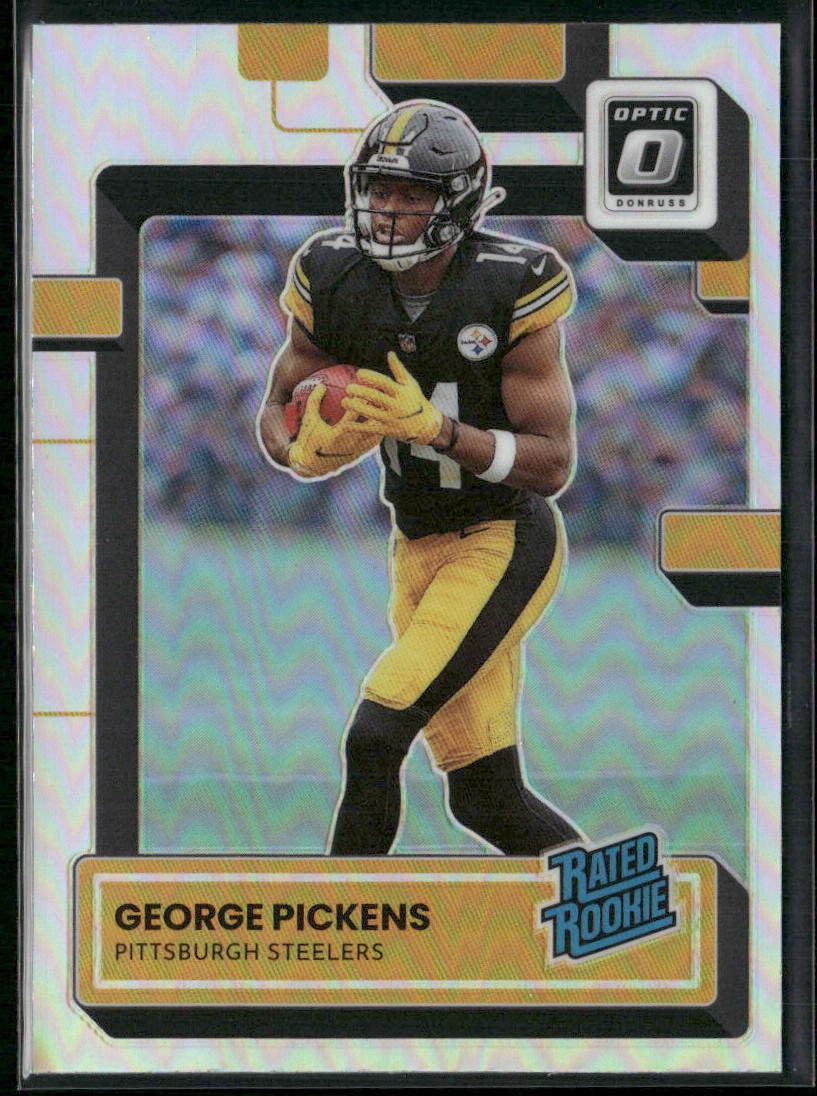 2022 Donruss Optic #223 George Pickens Holo