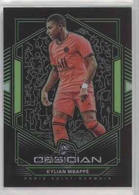 2019-20 Panini Obsidian Electric Etch Green 10/25 Kylian Mbappe #15 0r9h