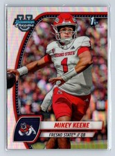 2024 Bowman Chrome Mikey Keene 1st Bowman Refractor Fresno State