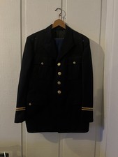 1970s vintage military officer dress jacket and trousers near perfect condition