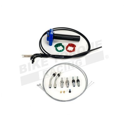 Domino Blue XM2 Quick Action Gas & Universalkabel passend für Beeline Bikes