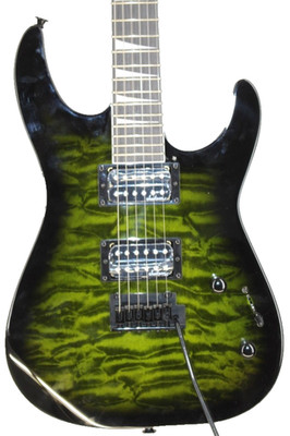 Jackson JS20 Dinky Electric Guitar - Green Burst  #M1187