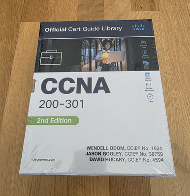 Cisco Press CCNA 200-301 Official Cert Guide Library 2nd Ed Boxset, EN
