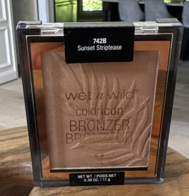 wet n wild Color Icon Bronzer 0.38 Ounce Sunset Striptease Sealed 