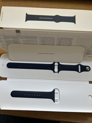 Apple Watch 6 und SE Sportarmband Deep Navy Sport Band 44mm in OVP