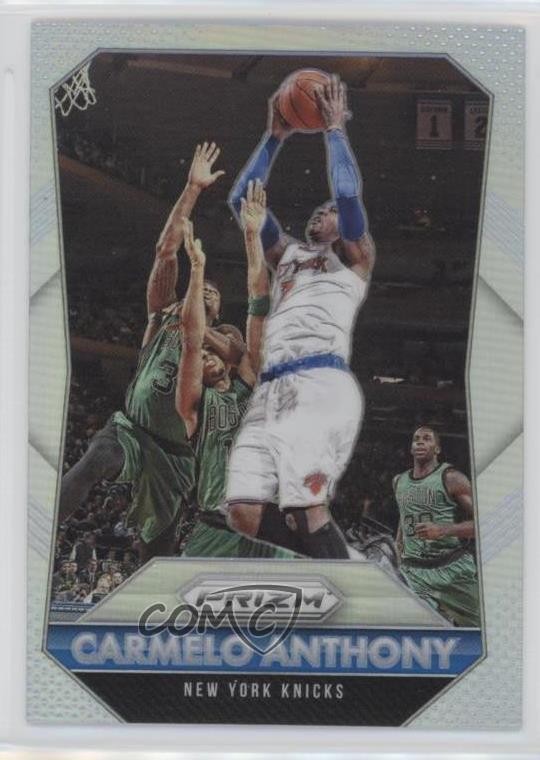 2015-16 Panini Prizm Silver Prizm Carmelo Anthony #56 HOF 0k8