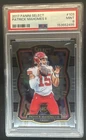 2017 Panini Select Patrick Mahomes II RC Rookie Premier Level #103 Chiefs PSA 9