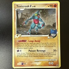 2009 Pokemon TOXICROAK Diamond & Pearl Black Star Promo G DP41 Holo Rare SP - MP on eBay