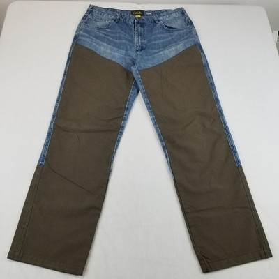 Cabelas Jeans Mens 36x34 Roughneck Upland Hunting Outdoor Denim Brush Pants