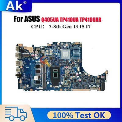 TP410UAR Motherboard For ASUS TP410UQ TP410URR TP410UR TP410UF Mainboard W/CPU