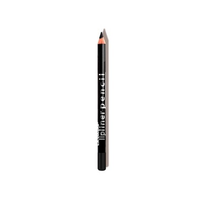Smooth & Lightweight Black Lip Pencil - Semi-Gloss Finish for All-Day Wear