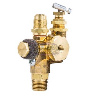 110-135 PSI Air Compressor Pilot Check Valve Unloader 1/2'' Male Flare Fitting