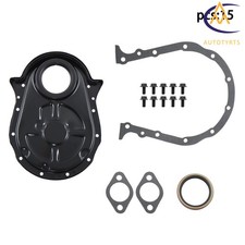 For Big Block Chevy 454 396 402 427 Bbc 1966-1990 Black Timing Chain Cover Kit