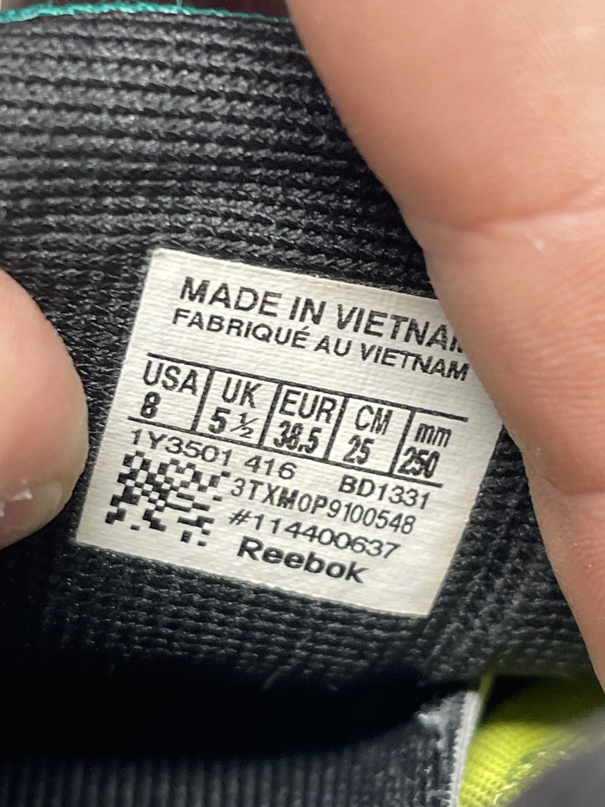 Reebok Crossfit Nano 6.0 Training Shoes Womens Size 8 Teal Black Crossfit  thumbnail 10