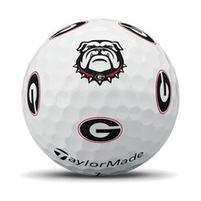 TaylorMade Georgia Bulldogs TP5 pix Golf Balls - 12 Balls
