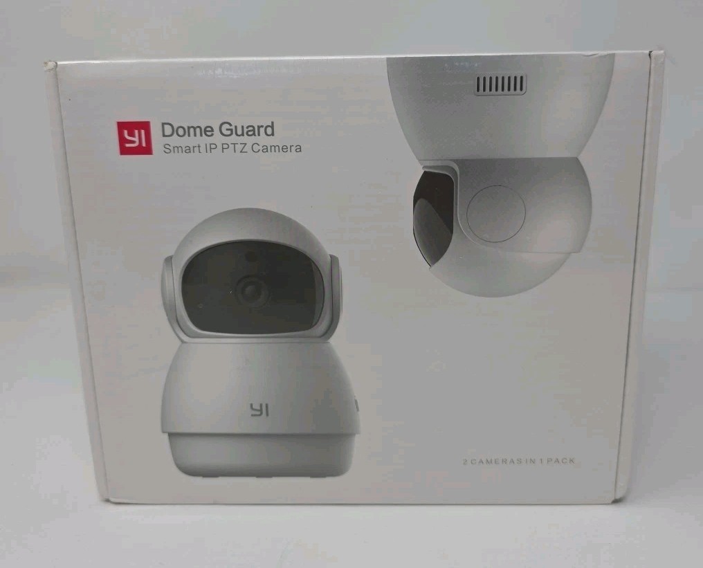 NEW YI Dome Guard Twin Pack Sart IP PTZ Camera- Model#