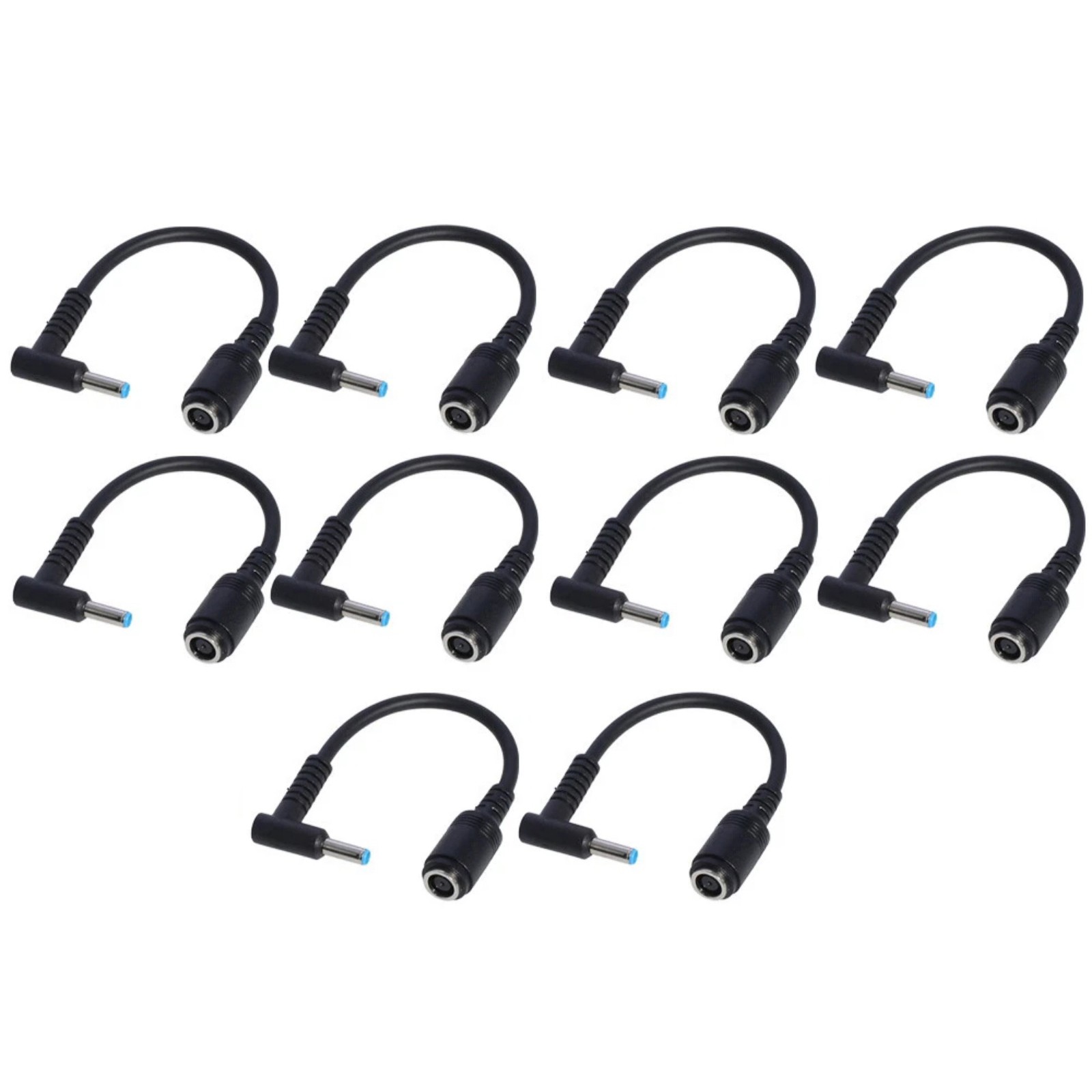 10-Pack DC Power Adapter Cables for HP Laptops
