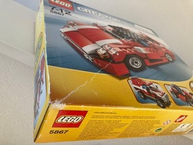 LEGO TECHNIC Creator Set 5867 Red Car & 8066 Off Roader 2 Pieces