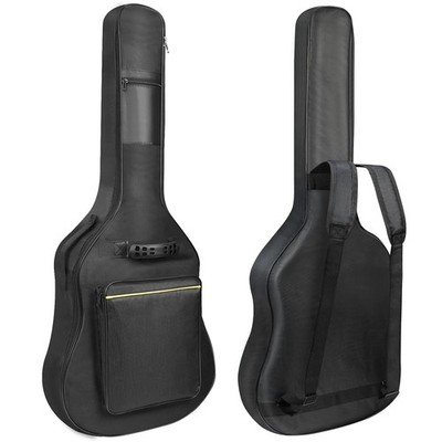 Mdvora Guitar Bags - 1/2/3 Pack Gig Bags, Acoustic Bag 1 Pack, Black
