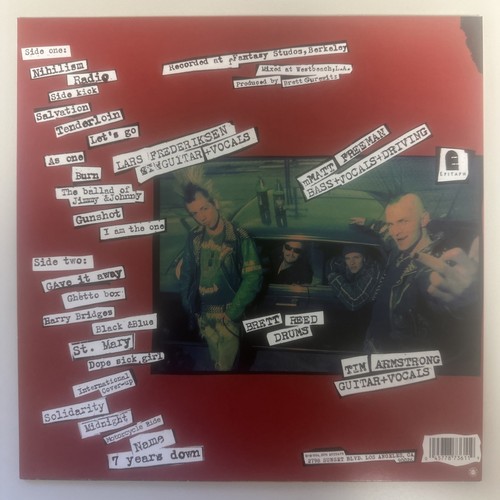 Rancid (Let’s Go) “Splatter” Color LP Vinyl Fat Wreck Nofx The Exploited Epitaph - Bild 6 von 7