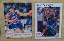 Rookie 1993-94 Hoops Cleveland Cavaliers #317 Gerald Madkins+ Brad Daughtery