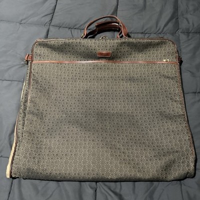 Hartmann Wings Diamonds Jacquard 22  Garment Bag Luggage Leather