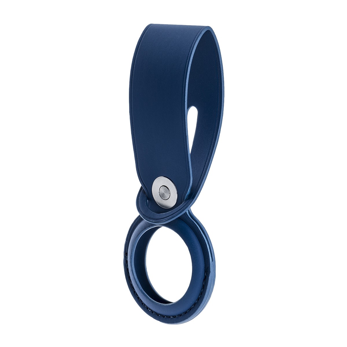 Защитная крышка держателя петли из искусственной кожи Slinger совместимая с Apple AirTag Blue 4090₽