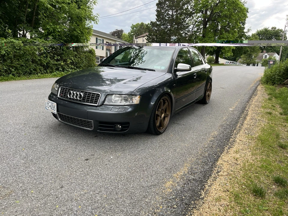 2005 Audi S4. Dolphin Grey, 128k miles automatic with paddle shift. - Image 2 of 4