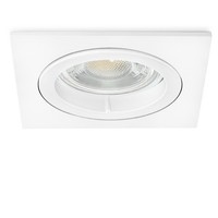 Led Einbauleuchte Flach Matt Weiss Eckig Starr Warmweiß 4W Led 230V Deckenlampe