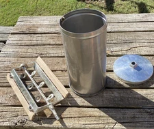 White Mountain 6 Qt Electric Ice Cream Freezer 69206- Canister Paddle Lid ONLY