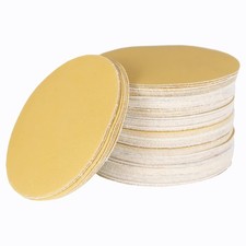 125mm 5 In Aluminum Oxide Sandpaper No Hole Hook and Loop Sanding Discs 60 Grit